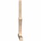 Ekena Millwork Richland Smooth Timber Gable Bracket, Douglas Fir, 108"W x 49"H x 3 1/2"D x 3 1/2"F, 11/12 Pitch GBW108X49X0404RIC00SDF - alternate 4